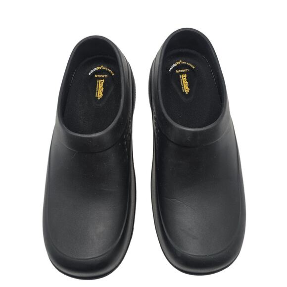 Tredsafe EnduroPro Unisex Black Anti-Fatigue Non-Slip Work Shoes M10/W11 - Picture 2 of 9